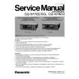 PANASONIC CQ978 Manual de Servicio