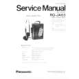 PANASONIC RQJA63 Manual de Servicio