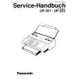 PANASONIC UF305 Manual de Servicio