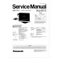 PANASONIC RQSX15 Manual de Servicio