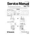 PANASONIC RM710 Manual de Servicio