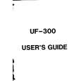 PANASONIC UF300 Manual de Usuario