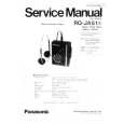 PANASONIC RQJA51A Manual de Servicio