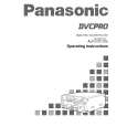 PANASONIC AJ-D850AP Manual de Usuario