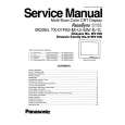 PANASONIC TXD1F63 Manual de Servicio