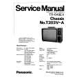 PANASONIC TR649EX Manual de Servicio