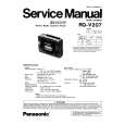 PANASONIC RQV207 Manual de Servicio