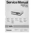 PANASONIC PV1520 Manual de Servicio