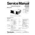 PANASONIC RS8R Manual de Servicio