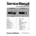 PANASONIC CX1020EE/EG/EW Manual de Servicio