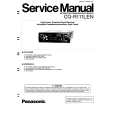 PANASONIC CQR111LEN Manual de Servicio