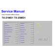 PANASONIC TX21MD1 Manual de Servicio