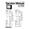 PANASONIC TX37AD2 Manual de Servicio