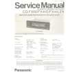 PANASONIC CQFX66 Manual de Servicio