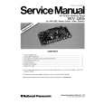 PANASONIC WVQ45 Manual de Servicio