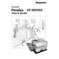 PANASONIC UF885 Manual de Usuario