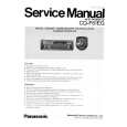 PANASONIC CQ-F61EG Manual de Servicio