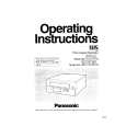 PANASONIC AG6124E Manual de Usuario