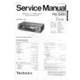 PANASONIC RSB405 Manual de Servicio