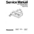 PANASONIC KXF110 Manual de Servicio
