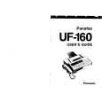 PANASONIC UF160 Manual de Usuario
