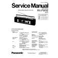 PANASONIC RXFW32 Manual de Servicio