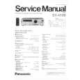 PANASONIC SV4100 Manual de Servicio