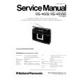 PANASONIC RS460S/D Manual de Servicio