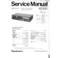 PANASONIC RSB25 Manual de Servicio