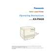 PANASONIC KX-P8420 Manual de Usuario