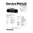 PANASONIC RXFT510 Manual de Servicio