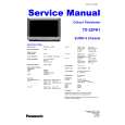 PANASONIC TX32PK1 Manual de Servicio