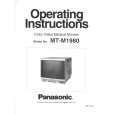 PANASONIC MTM1980 Manual de Usuario