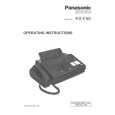 PANASONIC KX-F50 Manual de Usuario