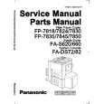 PANASONIC FP7818 Manual de Servicio