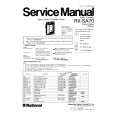 PANASONIC RXSA70 Manual de Servicio