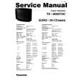 PANASONIC TX28D70C Manual de Servicio