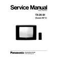 PANASONIC TX28S1 Manual de Servicio