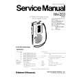 PANASONIC RNZ03 Manual de Servicio