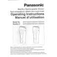PANASONIC ES7018 Manual de Usuario