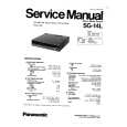 PANASONIC SG14L Manual de Servicio