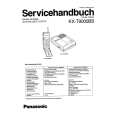 PANASONIC KXT9000BS Manual de Servicio