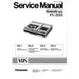 PANASONIC PV2600 Manual de Servicio