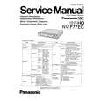 PANASONIC NVF77EG Manual de Servicio
