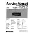PANASONIC CQDFX444LEN/GLEN Manual de Servicio