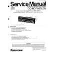 PANASONIC CQRDP965LEN Manual de Servicio