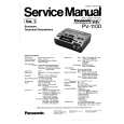 PANASONIC PV1100 Manual de Servicio