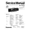 PANASONIC RXCD70 Manual de Servicio