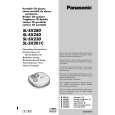 PANASONIC SLSX240 Manual de Usuario