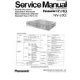 PANASONIC NVJ30EO/V/I/R Manual de Servicio